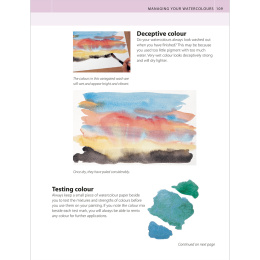 The Watercolour Artist's Bible i gruppen Skapande & Hobby / Böcker / Instruktionsböcker hos Pen Store (136295)