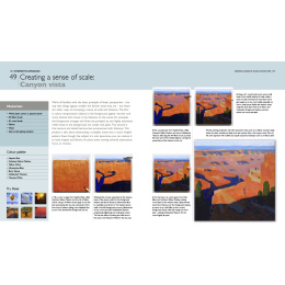 Learn to Paint in Acrylics with 50 Small Paintings i gruppen Skapande & Hobby / Böcker / Instruktionsböcker hos Pen Store (136299)