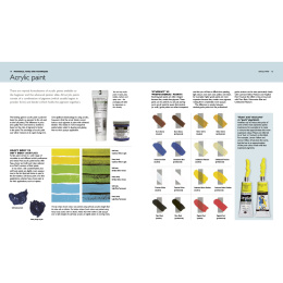 Learn to Paint in Acrylics with 50 Small Paintings i gruppen Skapande & Hobby / Böcker / Instruktionsböcker hos Pen Store (136299)