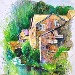 Sketching Outdoors i gruppen Skapande & Hobby / Böcker / Inspirationsböcker hos Pen Store (136312)