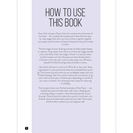 Draw 100: Flowers i gruppen Skapande & Hobby / Böcker / Inspirationsböcker hos Pen Store (136315)