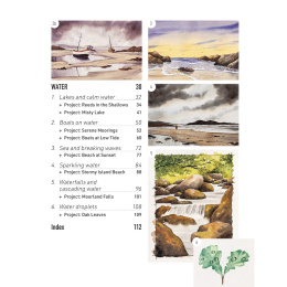 The Easy Guide to Painting Water in Watercolour i gruppen Skapande & Hobby / Böcker / Instruktionsböcker hos Pen Store (136317)
