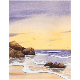 The Easy Guide to Painting Water in Watercolour i gruppen Skapande & Hobby / Böcker / Instruktionsböcker hos Pen Store (136317)