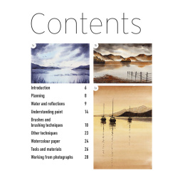 The Easy Guide to Painting Water in Watercolour i gruppen Skapande & Hobby / Böcker / Instruktionsböcker hos Pen Store (136317)