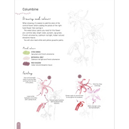 Paint 50: Watercolour Flowers i gruppen Skapande & Hobby / Böcker / Instruktionsböcker hos Pen Store (136318)