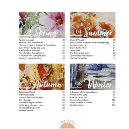 Nature in Watercolour i gruppen Skapande & Hobby / Böcker / Inspirationsböcker hos Pen Store (136320)