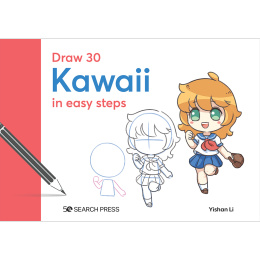 Draw 30: Kawaii i gruppen Skapande & Hobby / Böcker / Instruktionsböcker hos Pen Store (136323)