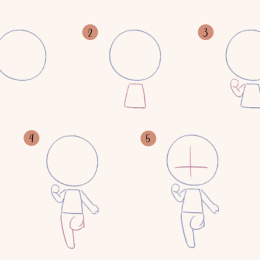 Draw 30: Kawaii i gruppen Skapande & Hobby / Böcker / Instruktionsböcker hos Pen Store (136323)