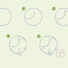 Draw 30: Kawaii i gruppen Skapande & Hobby / Böcker / Instruktionsböcker hos Pen Store (136323)