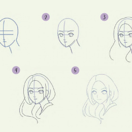 Draw 30: Manga i gruppen Skapande & Hobby / Böcker / Inspirationsböcker hos Pen Store (136324)