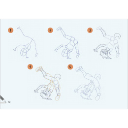 Draw 30: Manga i gruppen Skapande & Hobby / Böcker / Inspirationsböcker hos Pen Store (136324)