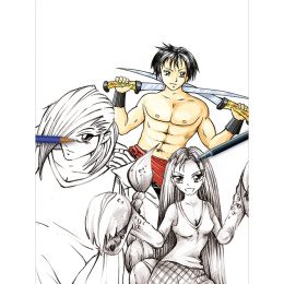 Step-by-Step Manga Workbook i gruppen Skapande & Hobby / Böcker / Inspirationsböcker hos Pen Store (136329)