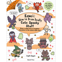 Kawaii: How to draw Really Cute Spooky Stuff i gruppen Skapande & Hobby / Böcker / Instruktionsböcker hos Pen Store (136332)