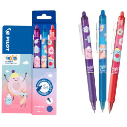 Frixion Clicker Fancy 0.7 3-pack i gruppen Pennor / Skriva / Gelpennor hos Pen Store (136350)