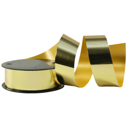 Presentband Metallic 10m x 25 mm Guld i gruppen Skapande & Hobby / Högtider och säsong / Inslagning hos Pen Store (136413)