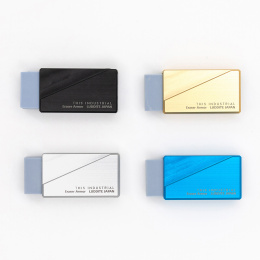 Radergummi Industrial Aluminium Gold i gruppen Pennor / Penntillbehör / Sudd- & Radergummin hos Pen Store (136454)