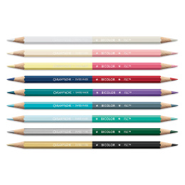 Bicolor Alpine Frost 9-set + Brush i gruppen Pennor / Konstnärspennor / Akvarellpennor hos Pen Store (136599)