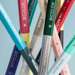 Bicolor Alpine Frost 9-set + Brush i gruppen Pennor / Konstnärspennor / Akvarellpennor hos Pen Store (136599)