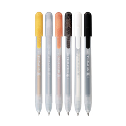 Gelly Roll Click 6-pack i gruppen Pennor / Skriva / Gelpennor hos Pen Store (136604)