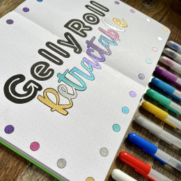 Gelly Roll Click Metallic 10-pack i gruppen Pennor / Skriva / Gelpennor hos Pen Store (136605)