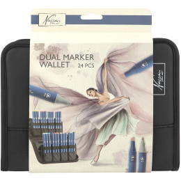 Marker Wallet 24 Pennor i gruppen Pennor / Konstnärspennor / Illustrationsmarkers hos Pen Store (136611)