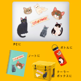 Sticker pack Kahoko Cat i gruppen Skapande & Hobby / Skapa / Stickers hos Pen Store (136612)