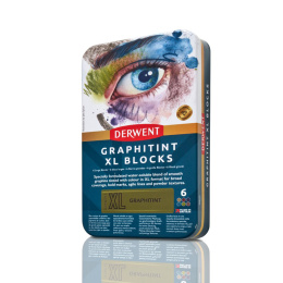 Graphitint XL Blocks Tin 6-set i gruppen Konstnärsmaterial / Kritor och blyerts / Grafit och blyerts hos Pen Store (136638)