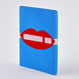 Notebook Voyager L Light - Lips i gruppen Papper & Block / Skriva och anteckna / Anteckningsböcker hos Pen Store (136653)