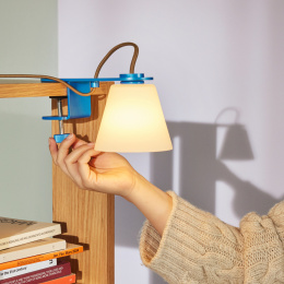 Lure Klämlampa Metallic Blue i gruppen Skapande & Hobby / Hobbytillbehör / Belysning hos Pen Store (136669)