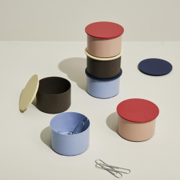 Förvaring District Box Small Brun/Gul i gruppen Skapande & Hobby / Organisera / Förvaringslådor hos Pen Store (136675)