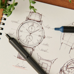 Gelpenna Jetstream Edge 0,38 mm Black Red i gruppen Pennor / Skriva / Gelpennor hos Pen Store (136686)