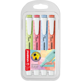 Swing Cool Pastell 4-pack Set 2 i gruppen Pennor / Märkning och kontor / Överstrykning hos Pen Store (136789)