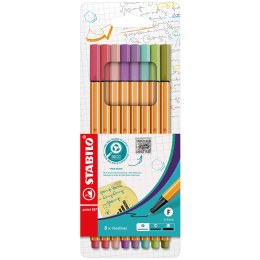 Point 88 Fineliner 8-pack i gruppen Pennor / Skriva / Fineliners hos Pen Store (136795)
