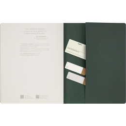 Student Cahier XXL Myrtle Green i gruppen Papper & Block / Skriva och anteckna / Anteckningsböcker hos Pen Store (136805_r)