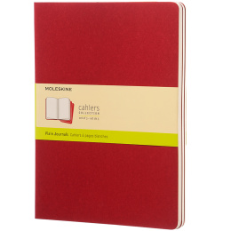 Cahier Notebook XL Red Olinjerad i gruppen Papper & Block / Skriva och anteckna / Anteckningsböcker hos Pen Store (136813)