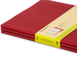 Cahier Notebook XL Red Olinjerad i gruppen Papper & Block / Skriva och anteckna / Anteckningsböcker hos Pen Store (136813)