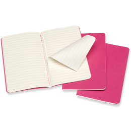 Cahier Notebook Pocket Pink Linjerad i gruppen Papper & Block / Skriva och anteckna / Anteckningsböcker hos Pen Store (136818)