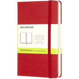 Classic Hard Cover Notebook Pocket Red i gruppen Papper & Block / Skriva och anteckna / Anteckningsböcker hos Pen Store (136819_r)