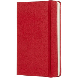 Classic Hard Cover Notebook Pocket Red i gruppen Papper & Block / Skriva och anteckna / Anteckningsböcker hos Pen Store (136819_r)