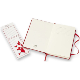 Classic Hard Cover Notebook Pocket Red i gruppen Papper & Block / Skriva och anteckna / Anteckningsböcker hos Pen Store (136819_r)