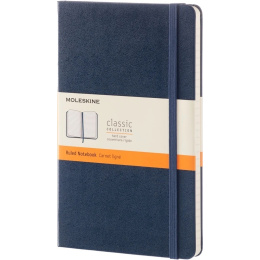 Classic Hard Cover Notebook Large Blue i gruppen Papper & Block / Skriva och anteckna / Anteckningsböcker hos Pen Store (136821_r)