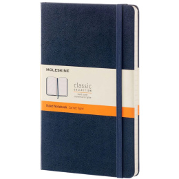 Classic Hard Cover Notebook Large Blue i gruppen Papper & Block / Skriva och anteckna / Anteckningsböcker hos Pen Store (136821_r)