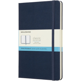 Classic Hard Cover Notebook Large Blue i gruppen Papper & Block / Skriva och anteckna / Anteckningsböcker hos Pen Store (136821_r)