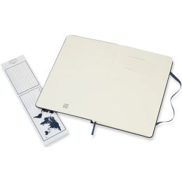 Classic Hard Cover Notebook Large Blue i gruppen Papper & Block / Skriva och anteckna / Anteckningsböcker hos Pen Store (136821_r)