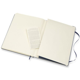 Classic Hard Cover Notebook XL Blue i gruppen Produktserier / Moleskine Classic Notebook hos Pen Store (136824_r)