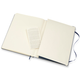 Classic Hard Cover Notebook XL Blue i gruppen Produktserier / Moleskine Classic Notebook hos Pen Store (136824_r)