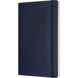 Classic Soft Cover Notebook Large Blue Dotted i gruppen Papper & Block / Skriva och anteckna / Anteckningsböcker hos Pen Store (136828)