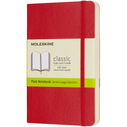 Classic Soft Cover Notebook Pocket Red i gruppen Papper & Block / Skriva och anteckna / Anteckningsböcker hos Pen Store (136829_r)