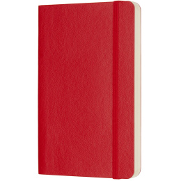 Classic Soft Cover Notebook Pocket Red i gruppen Papper & Block / Skriva och anteckna / Anteckningsböcker hos Pen Store (136829_r)