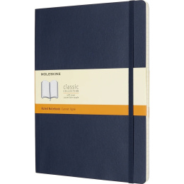 Classic Soft Cover Notebook XL Blue Linjerad i gruppen Papper & Block / Skriva och anteckna / Anteckningsböcker hos Pen Store (136835)